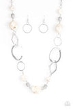 Paparazzi Jewelry That's TERRA-ific - White Necklace - Pure Elegance by Kym