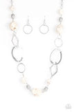 Paparazzi Jewelry That's TERRA-ific - White Necklace - Pure Elegance by Kym