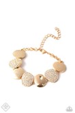 Paparazzi Jewelry Tough Luxe - Gold Bracelet - Pure Elegance by Kym