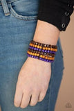 Paparazzi Jewelry Tropical Tundra - Purple Bracelet - Pure Elegance by Kym