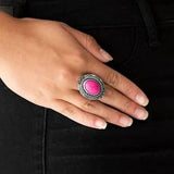 Paparazzi Jewelry Tumblin' Tumbleweeds - Pink Ring - Pure Elegance by Kym