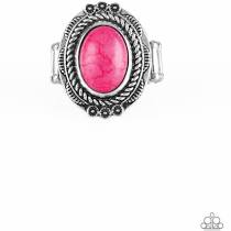 Paparazzi Jewelry Tumblin' Tumbleweeds - Pink Ring - Pure Elegance by Kym