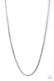 Paparazzi Accessories Victory Lap Silver Urban Necklace - Pure Elegance by Kym
