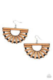 Paparazzi Accessories Woodland Wonderland Black Earrings - Pure Elegance by Kym